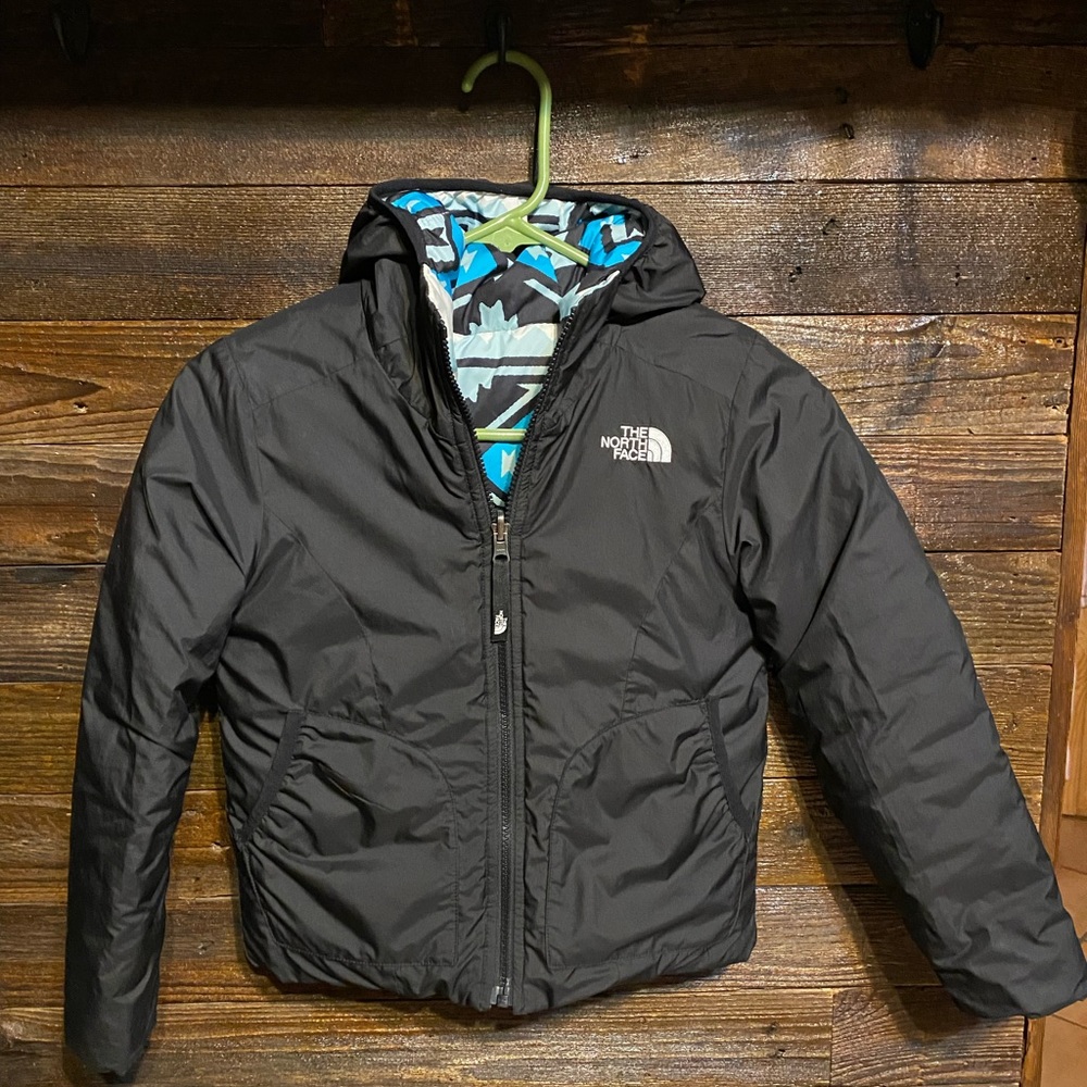 The North Face kids reversible coat.